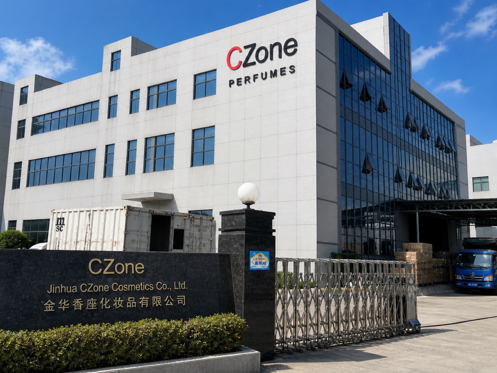 CZone perfume warehouse and stock supply in China