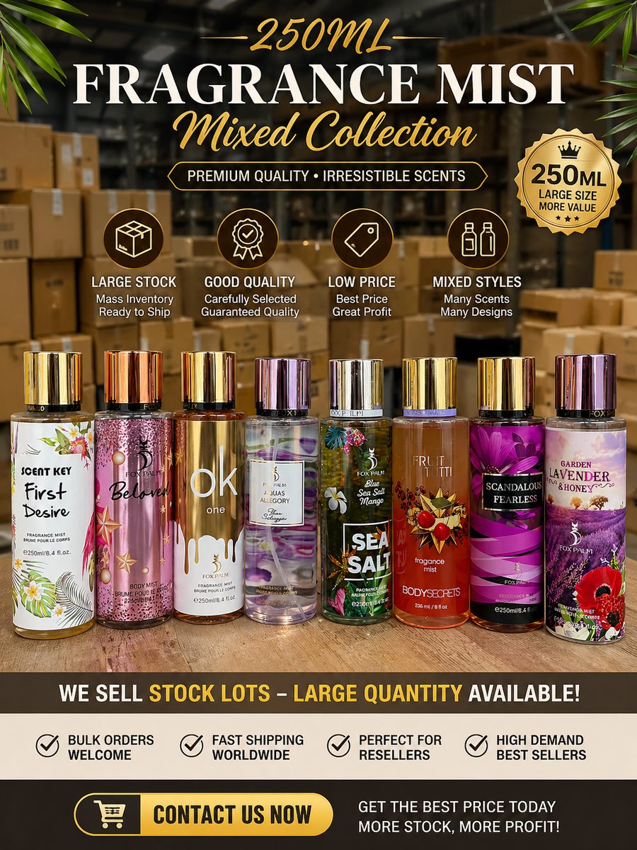 CZ-2501 250ML Body Mist Assortment